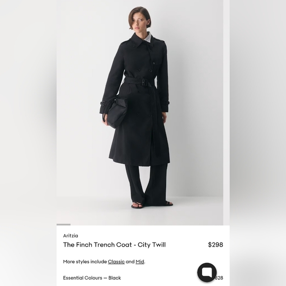 Aritzia Jackets & Blazers - Aritzia The Finch Trench Coat